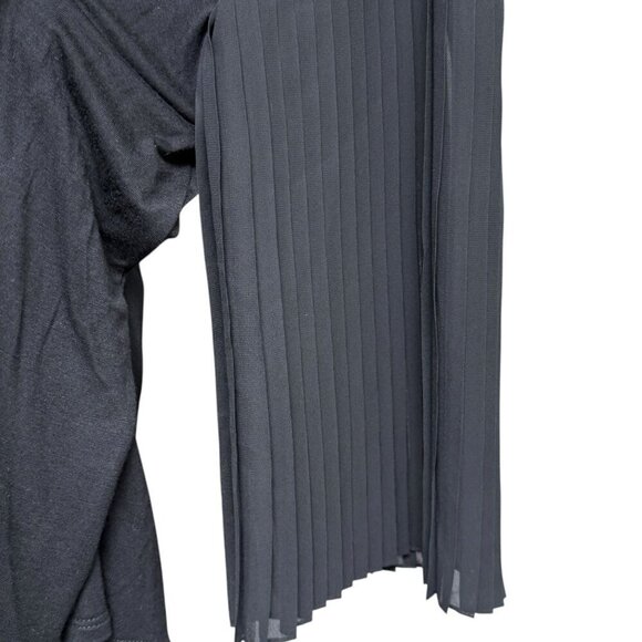 LANE BRYANT Womens Top Plus Size 22/24 Sheer Pleat Flowy Sleeves Tee NWT - Picture 8 of 9